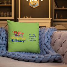 Load image into Gallery viewer, Philip Roth Personal Library Pillow