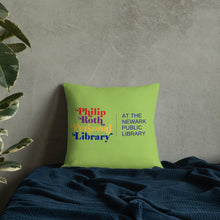 Load image into Gallery viewer, Philip Roth Personal Library Pillow