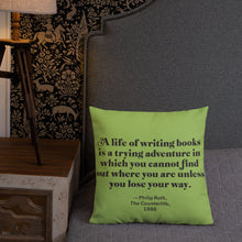 Load image into Gallery viewer, Philip Roth Personal Library Pillow