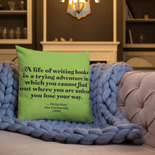 Load image into Gallery viewer, Philip Roth Personal Library Pillow