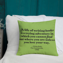 Load image into Gallery viewer, Philip Roth Personal Library Pillow