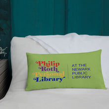 Load image into Gallery viewer, Philip Roth Personal Library Pillow