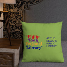Load image into Gallery viewer, Philip Roth Personal Library Pillow
