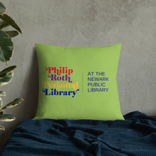 Load image into Gallery viewer, Philip Roth Personal Library Pillow