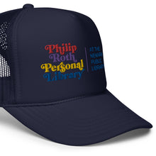 Load image into Gallery viewer, Philip Roth Personal Library foam trucker hat - EMBROIDERED