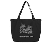 Load image into Gallery viewer, Newark Public Library Large organic tote bag