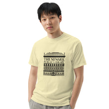 Load image into Gallery viewer, Newark Public Library's Men’s garment-dyed heavyweight t-shirt