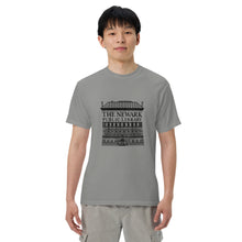 Load image into Gallery viewer, Newark Public Library's Men’s garment-dyed heavyweight t-shirt