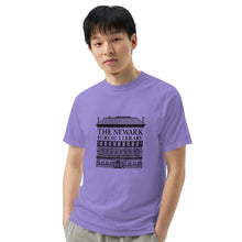 Load image into Gallery viewer, Newark Public Library's Men’s garment-dyed heavyweight t-shirt
