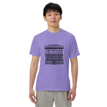 Load image into Gallery viewer, Newark Public Library's Men’s garment-dyed heavyweight t-shirt