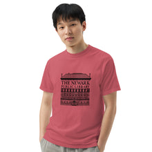 Load image into Gallery viewer, Newark Public Library's Men’s garment-dyed heavyweight t-shirt