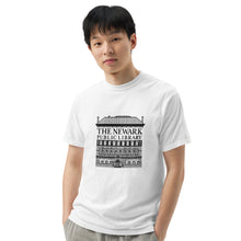 Load image into Gallery viewer, Newark Public Library's Men’s garment-dyed heavyweight t-shirt