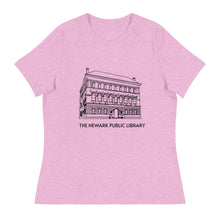 Load image into Gallery viewer, Newark Public Library Women's Relaxed T-Shirt