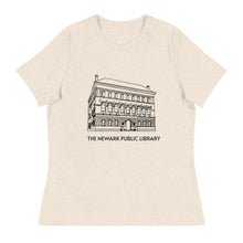 Load image into Gallery viewer, Newark Public Library Women's Relaxed T-Shirt