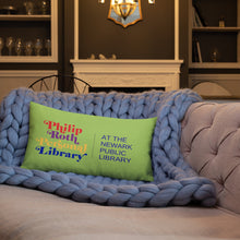 Load image into Gallery viewer, Philip Roth Personal Library Pillow
