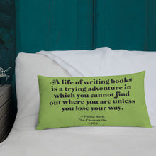 Load image into Gallery viewer, Philip Roth Personal Library Pillow
