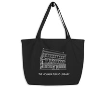 Load image into Gallery viewer, Newark Public Library Large organic tote bag
