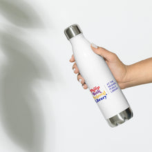 Load image into Gallery viewer, Philip Roth Personal Library stainless steel water bottle
